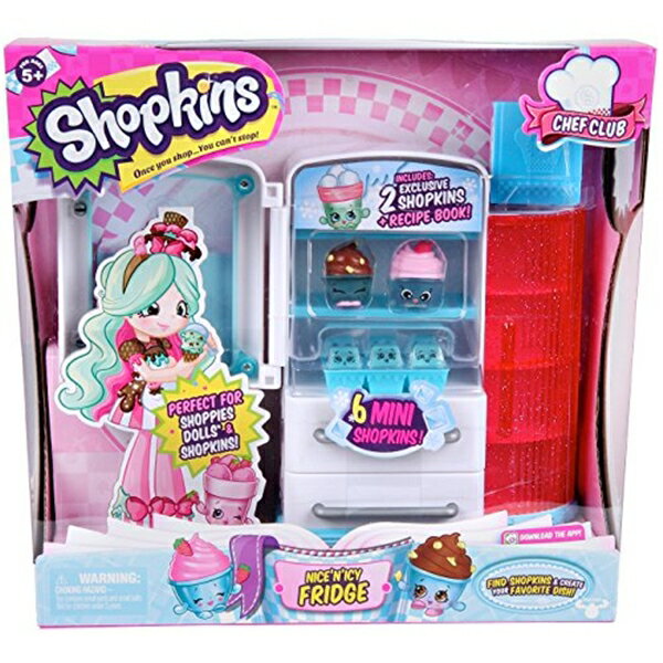 ショップキンズ おもちゃ 人形 ドール フィギュア Shopkins Chef Club Fridge