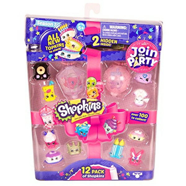 ショップキンズ おもちゃ 人形 ドール フィギュア Shopkins Join the Party 12 Pack