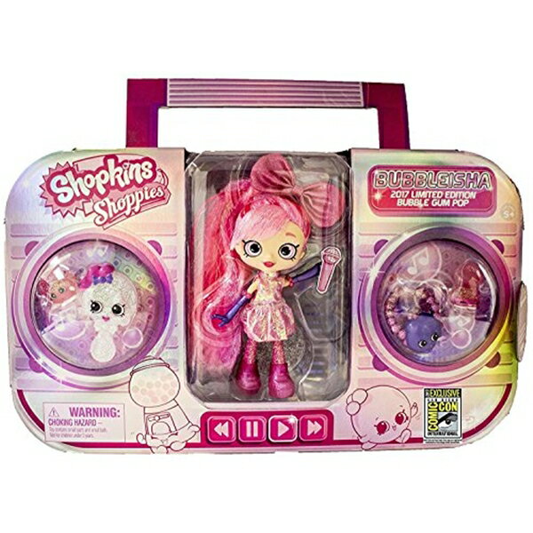 VbvLY  l` h[ tBMA SDCC 2017 Shopkins Shoppies Bubbleisha