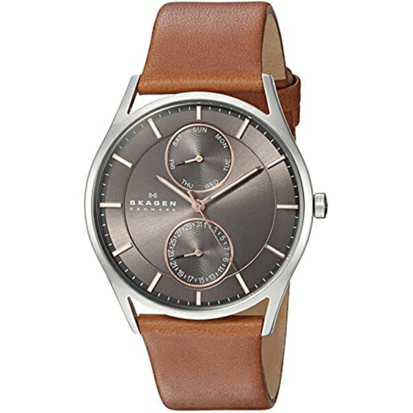 スカーゲン Skagen 腕時計 Skagen Men's SKW6086 Holst Saddle Leather Watch