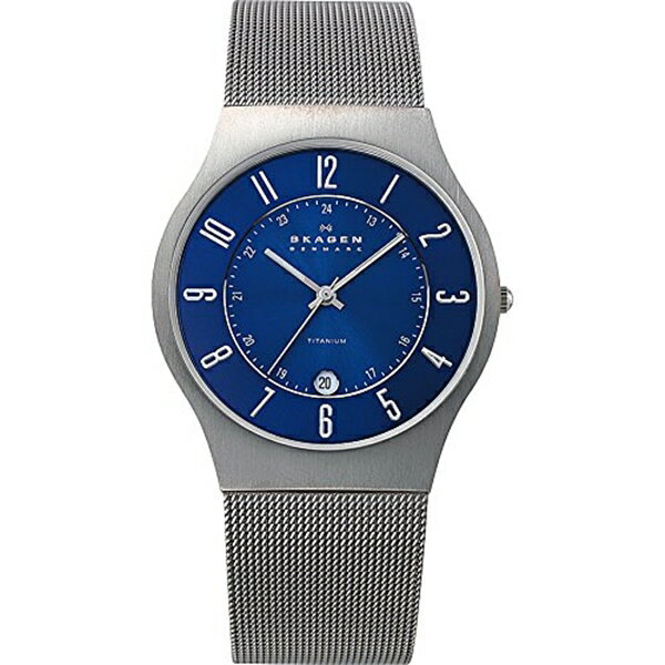 スカーゲン Skagen 腕時計 Skagen Men's 233XLTTN Grenen Grey Titanium Mesh Watch