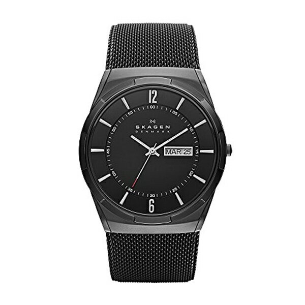 スカーゲン Skagen 腕時計 Skagen Men's SKW6006 Melbye Black Titanium Mesh Watch