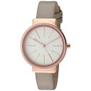 XJ[Q Skagen rv Skagen Women's SKW2481 Ancher Beige Leather Watch