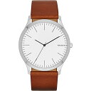 XJ[Q Skagen rv Skagen Men's Jorn Leather Watch