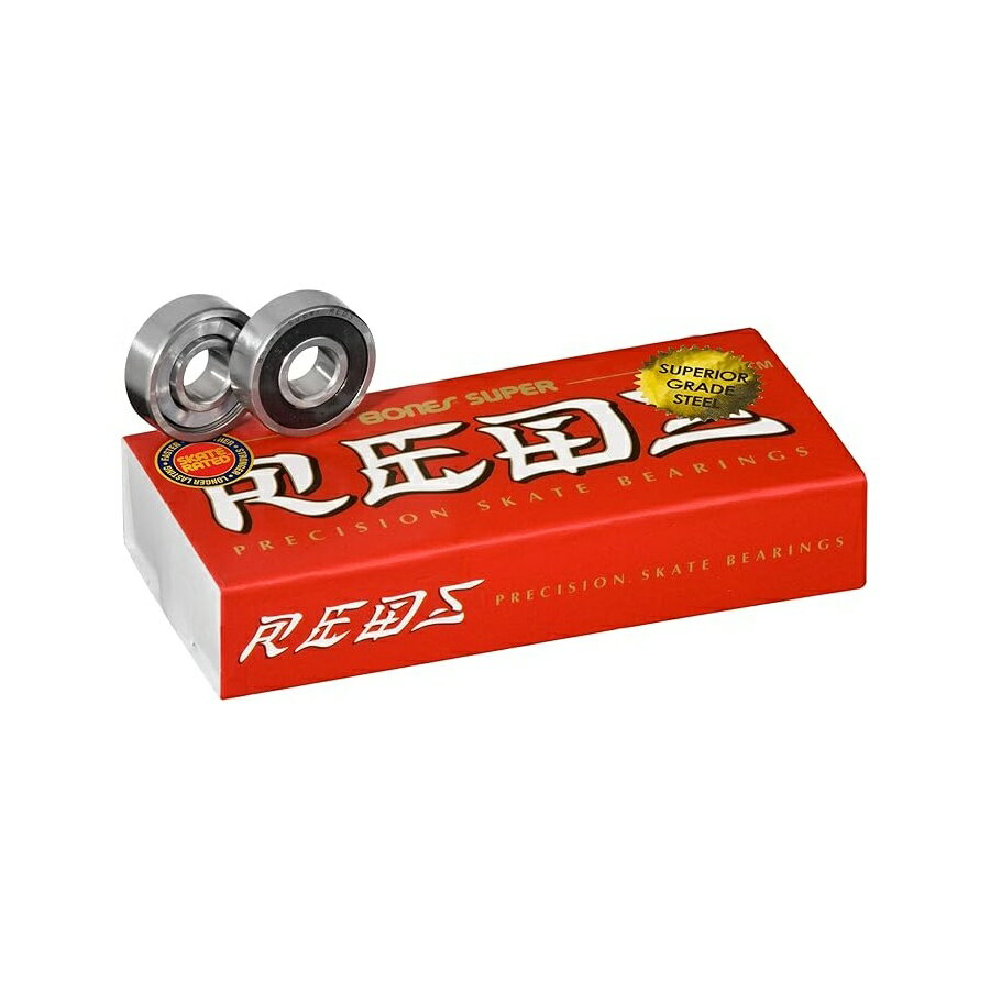 他の ボーンズ はこちら Bones Super Reds Bearings 8mm 16 PackBones スーパー レッド ベアリング 8mm 16 パック発送までの目安5〜15日　営業日以内に発送※12月、連休等は物流が混雑し、遅延する場合がございます。予めご了承ください。 商　品　情　報 メーカー Bones Bearings 商品名（英語） Bones Super Reds Bearings 8mm 16 Pack 商品名（翻訳） Bones スーパー レッド ベアリング 8mm 16 パック 商品詳細 ・特徴 高品質のスチールレース、品質とグレードの高いボール、優れた表面仕上げ・掃除が簡単で摩擦が少ない単一の非接触、取り外し可能なラバーシールド・強度とスピードを高める高速ナイロン製ボールリテイナー・スピードクリームレーシング潤滑剤で潤滑済み・スケート 定格クリアランス、公差、材料、および潤滑剤により、可能な限り最高のパフォーマンスと耐久性が得られます。 ※メーカーより頂いた商品説明を翻訳しております。翻訳による差異はご了承ください。 ◆ 様々なギフトシーンにぴったりの商品を豊富に取り揃えております ◆ プレゼント　ギフト　クリスマス　母の日　父の日　記念日　誕生日　お誕生日　誕生日プレゼント　敬老の日　記念品　結婚記念日　メモリアルギフト　お祝い　出産祝い　結婚式　結婚祝い　御祝　披露宴　引き出物　引出物　ウェディングギフト　ブライダルギフト　景品　賞品　コンペ景品　ゴルフコンペ　粗品　お中元　御中元　お歳暮　御歳暮　残暑見舞い　引越し　引っ越し祝い　引越し祝い　贈答品　入園祝い　入学祝い　卒業祝い　成人式　就職祝い　昇進祝い　定年退職記念　還暦祝い　卒業記念品　内祝　お返し　お礼　御礼　お祝い返し