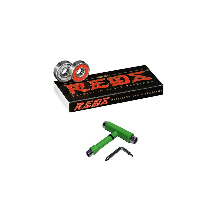 他の ボーンズ はこちら Bones Reds Bearings + Skate T-Tool + Spacers (Green)Bones Reds ベアリング + スケート T ツール + スペーサー (グリーン)発送までの目安5〜15日　営業日以内に発送※12月、連休等は物流が混雑し、遅延する場合がございます。予めご了承ください。 商　品　情　報 メーカー Bones 商品名（英語） Bones Reds Bearings + Skate T-Tool + Spacers (Green) 商品名（翻訳） Bones Reds ベアリング + スケート T ツール + スペーサー (グリーン) 商品詳細 ・レッズ ※メーカーより頂いた商品説明を翻訳しております。翻訳による差異はご了承ください。 ◆ 様々なギフトシーンにぴったりの商品を豊富に取り揃えております ◆ プレゼント　ギフト　クリスマス　母の日　父の日　記念日　誕生日　お誕生日　誕生日プレゼント　敬老の日　記念品　結婚記念日　メモリアルギフト　お祝い　出産祝い　結婚式　結婚祝い　御祝　披露宴　引き出物　引出物　ウェディングギフト　ブライダルギフト　景品　賞品　コンペ景品　ゴルフコンペ　粗品　お中元　御中元　お歳暮　御歳暮　残暑見舞い　引越し　引っ越し祝い　引越し祝い　贈答品　入園祝い　入学祝い　卒業祝い　成人式　就職祝い　昇進祝い　定年退職記念　還暦祝い　卒業記念品　内祝　お返し　お礼　御礼　お祝い返し