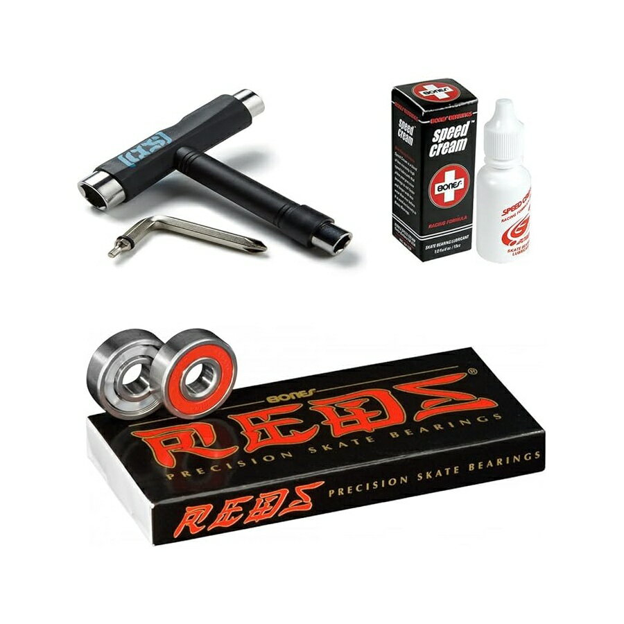 他の ボーンズ はこちら Bones Reds Precision Skate Bearings (8 Pack w/Spacers & Washers & Speed Cream)Bones Reds プレシジョン スケート ベアリング (8 パック、スペーサー、ワッシャー、スピード クリーム付き)発送までの目安5〜15日　営業日以内に発送※12月、連休等は物流が混雑し、遅延する場合がございます。予めご了承ください。 商　品　情　報 メーカー Bones Bearings 商品名（英語） Bones Reds Precision Skate Bearings (8 Pack w/Spacers & Washers & Speed Cream) 商品名（翻訳） Bones Reds プレシジョン スケート ベアリング (8 パック、スペーサー、ワッシャー、スピード クリーム付き) 商品詳細 ・選べる 3 つのオプション!・ボーンズ レッド、スピード クリーム、スペーサー、ワッシャー・ボーンズ レッド、スピード クリーム、CCS スケートボード ツール (スペーサー、ワッシャーなし)・ボーンズ レッド + CCS スケートボード ツール (スピード クリーム、スペーサー、ワッシャーなし) ※メーカーより頂いた商品説明を翻訳しております。翻訳による差異はご了承ください。 ◆ 様々なギフトシーンにぴったりの商品を豊富に取り揃えております ◆ プレゼント　ギフト　クリスマス　母の日　父の日　記念日　誕生日　お誕生日　誕生日プレゼント　敬老の日　記念品　結婚記念日　メモリアルギフト　お祝い　出産祝い　結婚式　結婚祝い　御祝　披露宴　引き出物　引出物　ウェディングギフト　ブライダルギフト　景品　賞品　コンペ景品　ゴルフコンペ　粗品　お中元　御中元　お歳暮　御歳暮　残暑見舞い　引越し　引っ越し祝い　引越し祝い　贈答品　入園祝い　入学祝い　卒業祝い　成人式　就職祝い　昇進祝い　定年退職記念　還暦祝い　卒業記念品　内祝　お返し　お礼　御礼　お祝い返し
