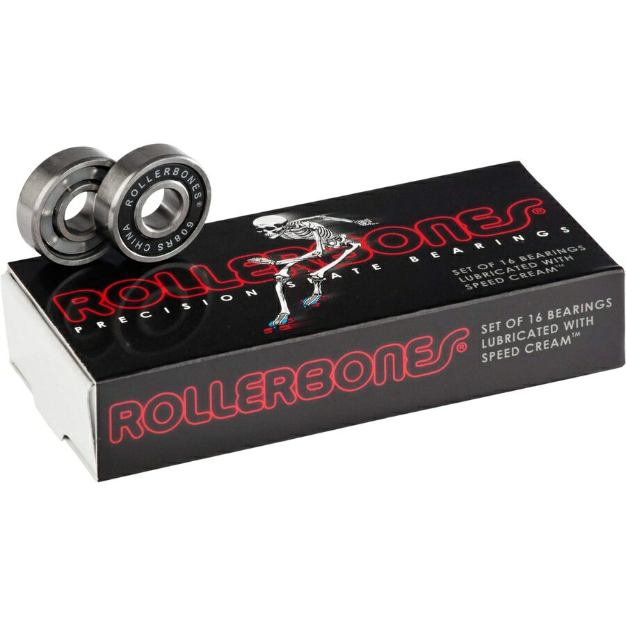i-selectionのボーンズ ローラーボーンズ ベアリング 16 パック ベアリングツール ブラック CCS スケートツール Bones Rollerbones Bearings 16 Pack, Bearing Tool, and a Black CCS Skate Tool｜アングル2