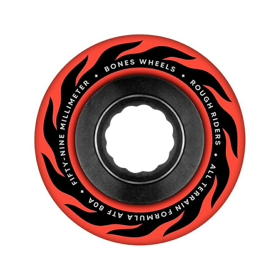 乐天商城 - ボーンズ ホイール ATF ラフ ライダーズ エターナル フレーム 80A スケートボード ホイール Bones Wheels ATF Rough Riders Eternal Flames 80A Skateboard Wheels