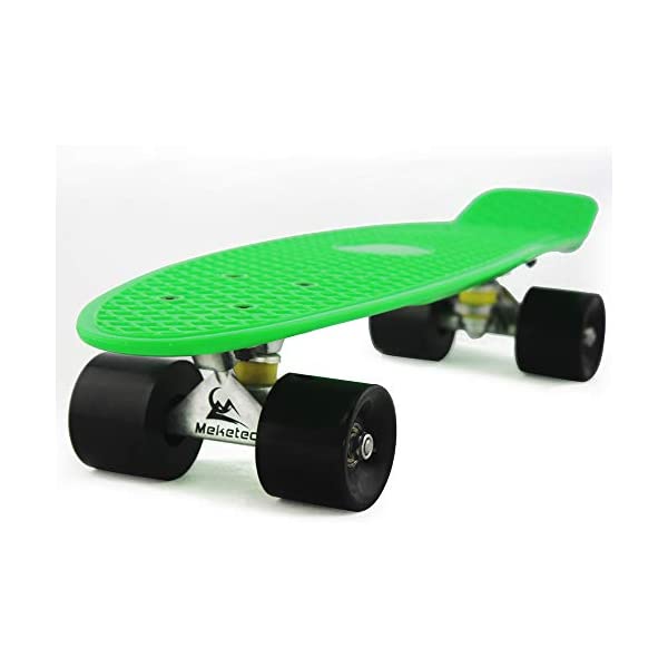 ȥܡ ܡ 롼 ץ꡼ å 桼 Ҷ  ľ͢ ǥ Skateboards Complete 22 Inch Mini Cruiser Retro Skateboard for Kids Boys Youths Beginners