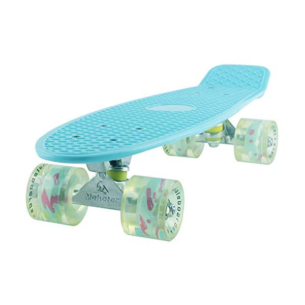 スケートボード スケボー クルーザー コンプリート キッズ ユース 子供 練習 直輸入 海外モデル Skateboards Complete 22 Inch Mini Cruiser Retro Skateboard for Kids Boys Youths Beginners