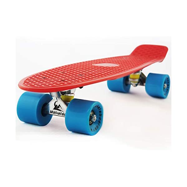 ȥܡ ܡ 롼 ץ꡼ å 桼 Ҷ  ľ͢ ǥ Skateboards Complete 22 Inch Mini Cruiser Retro Skateboard for Kids Boys Youths Beginners