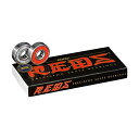 ボーンズベアリング スケートボード スケボー 直輸入 海外モデル Bones Reds Skateboard Bearings 8 Pack