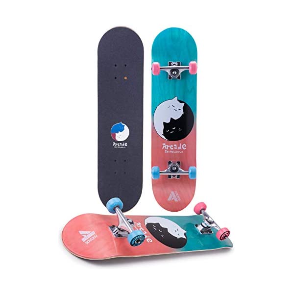 スケートボード スケボー コンプリート キッズ ユース 子供 練習 直輸入 海外モデル Arcade Pro Skateboard 31