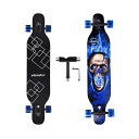 XP[g{[h XP{[ O{[h N[U[ Rv[g A COf Slendor Longboard Skateboard 42 inch Drop Through Deck Complete Maple Cruiser Freestyle, Camber Concave