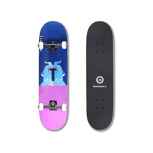 スケートボード スケボー 直輸入 海外モデル MINORITY 32inch Maple Skateboard