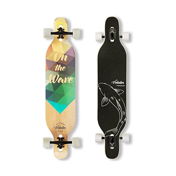 スケートボード スケボー ロングボード クルーザー コンプリート 直輸入 海外モデル Volador 42inch Freeride Longboard Complete Cruiser ( Drop Through Deck - Camber concave )