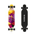 スケートボード スケボー ロングボード キッズ ユース 子供 練習 直輸入 海外モデル OUDEW Longboard Skateboard, 41 Inch ...