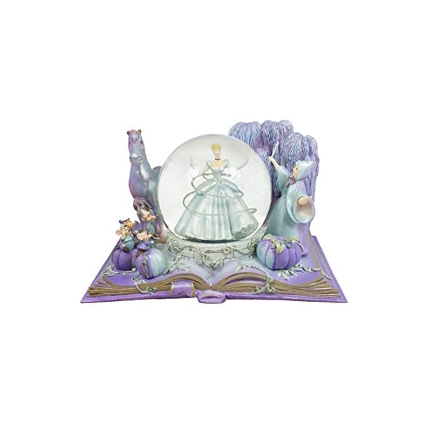 スノードーム ディズニー シンデレラ クリスマス プレゼント サンタクロース ツリー Hallmark Disney Collection CLX2001 Cinderella Water Globe