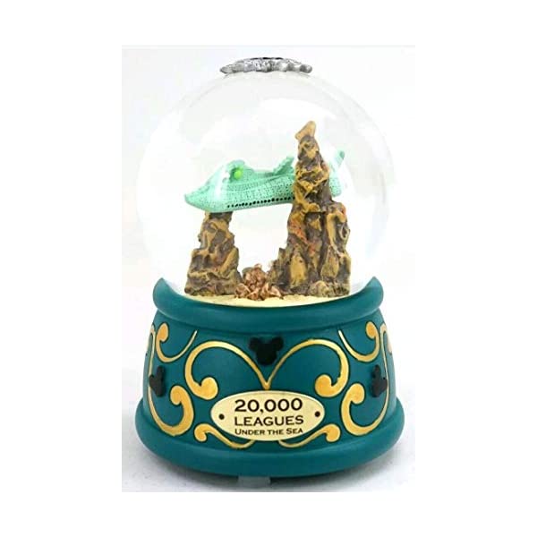 スノードーム ディズニー アンダーザシー リトルマーメイド 2018 限定品 クリスマス プレゼント サンタクロース ツリー Disney Parks 2018 20,000 Leagues Under The Sea Snow globeのサムネイル