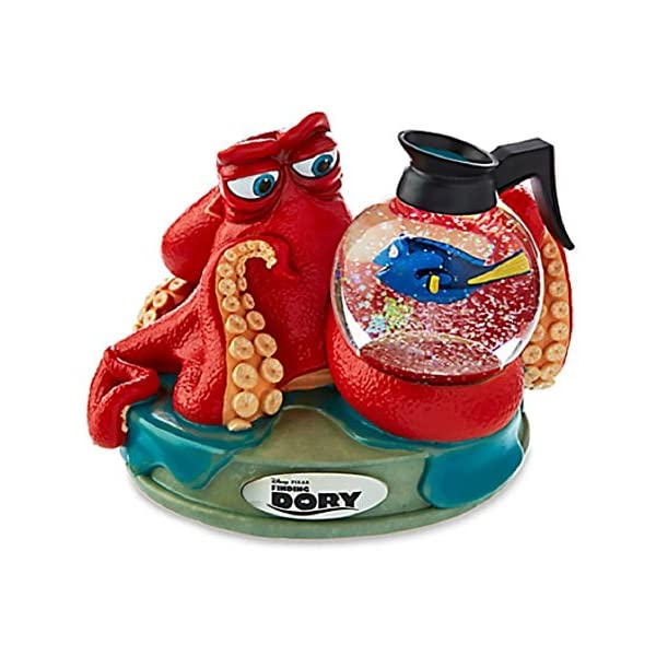 スノードーム ディズニー ファインディング・ドリー ハンク タコ クリスマス プレゼント サンタクロース ツリー Disney Store Finding Dory Hank Snowglobe