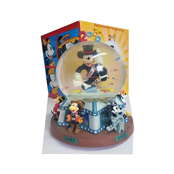 スノードーム ディズニー ミッキー クリスマス プレゼント サンタクロース ツリー Disney Mickey Millennium Waterglobe