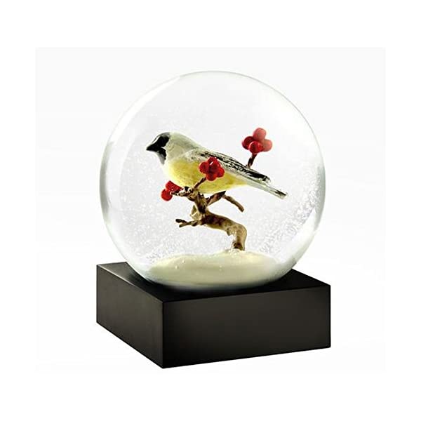 スノードーム 小鳥 アメリカコガラ クリスマス プレゼント サンタクロース ツリー Chickadee Bird Snow Globe by CoolSnowGlobes