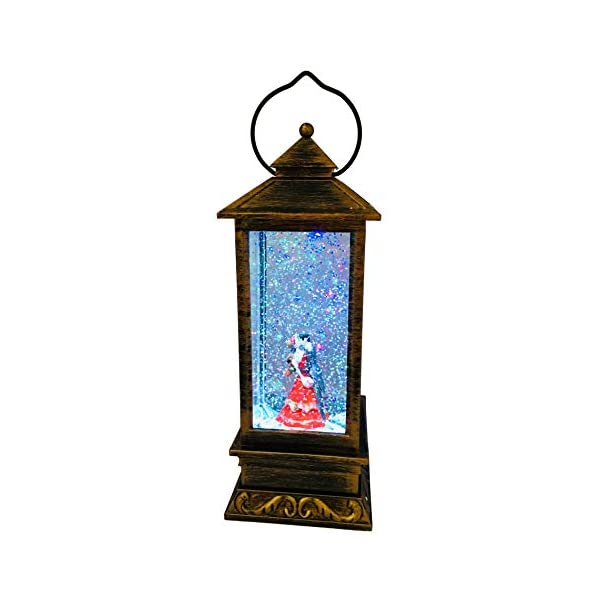 スノードーム ランタン クリスマス プレゼント サンタクロース ツリー SPARKS Unique Love Gifts for Romantic Valentine's Day Anniversary Wedding Birthday Christmas and Thanksgiving. Rose-Bride & Groom Snow Spinning Water Glitter Snow Globe Lantern