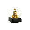 スノードーム ゴールド ブッダ お釈迦様 大仏 クリスタル クリスマス プレゼント サンタクロース ツリー Snow Globe (Gold Buddha)