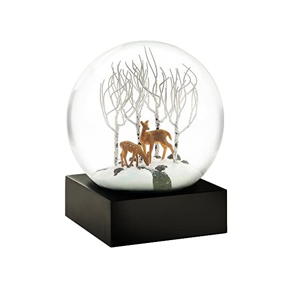 スノードーム シカ 鹿 クリスマス プレゼント サンタクロース ツリー CoolSnowGlobes Deer in The Woods Cool Snow G...
