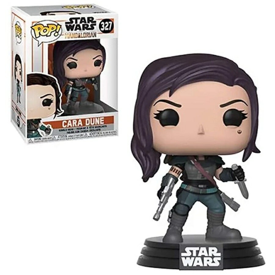 ファンコポップ！スター・ウォーズ: マンダロリアン スタンダード マルチカラー Funko Pop Star Wars: The Mandalorian Cara Dune Collectible Figure, Standard, Multicolor