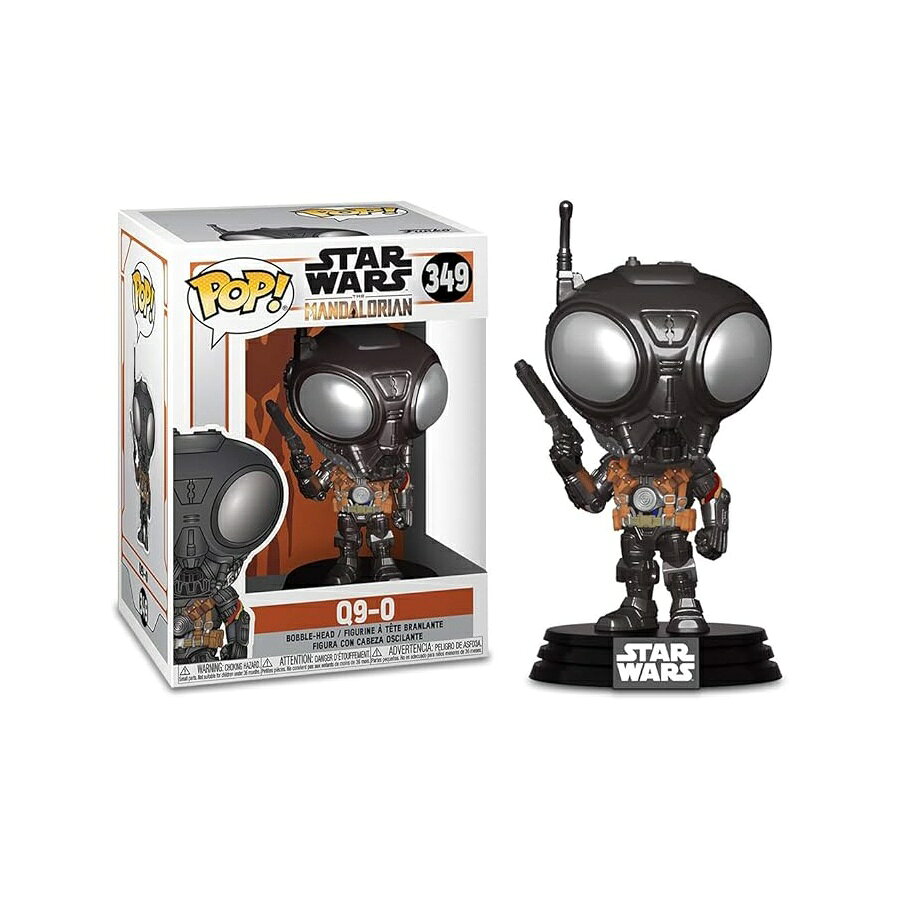 ファンコ スター・ウォーズ: マンダロリアン Q9-ゼロ マルチカラー Funko Star Wars: The Mandalorian Q9-Zero, Multicolour