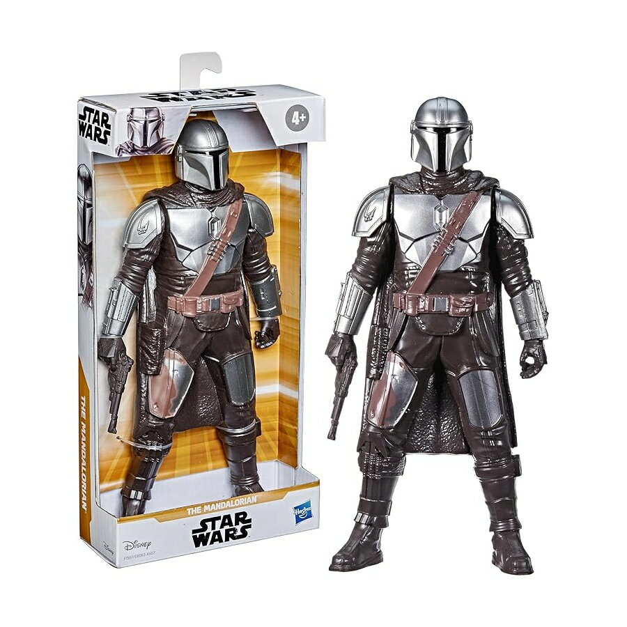 樂天商城 - スター・ウォーズ マンダロリアン おもちゃ 9.5インチ スケール マンダロリアン アクションフィギュア 対象年齢4以上の子供向けおもちゃ STAR WARS The Mandalorian Toy 9.5-inch Scale The Mandalorian Action Figure, Toys for Kids Ages 4 and Up