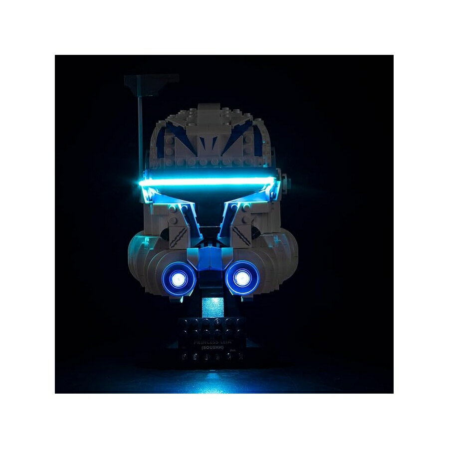 LED ライトキット レゴ キャプテン レックス ヘルメット セット 75349 と互換性あり DIY 照明 レゴ ヘルメット 75349 と互換性あり VONADO LED Light Kit Compatible with Lego