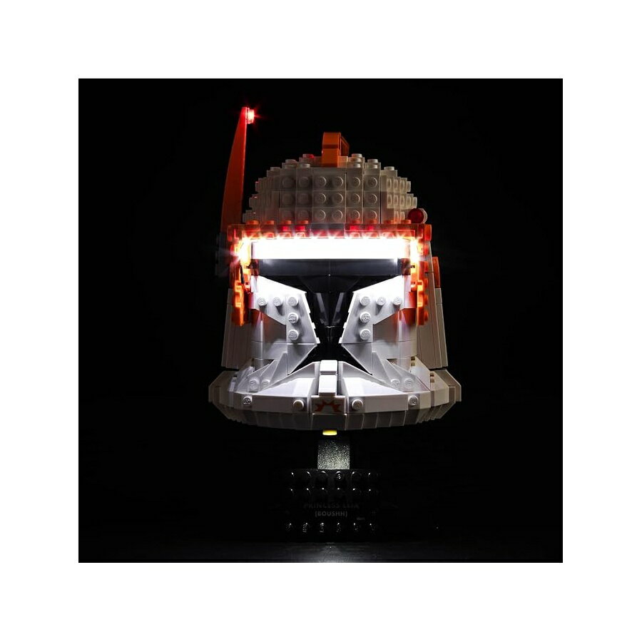 Rakuten - 【レゴモデルは含まれません カスタム用ライトのみ】LED ライトキット レゴ クローン コマンダー コーディ ヘルメット 75350 に対応 DIY 照明セット コーディ ヘルメット 75350 に対応 クローン ウォーズ ファンへのクリエイティブ ライト ギフト VONADO LED Lego