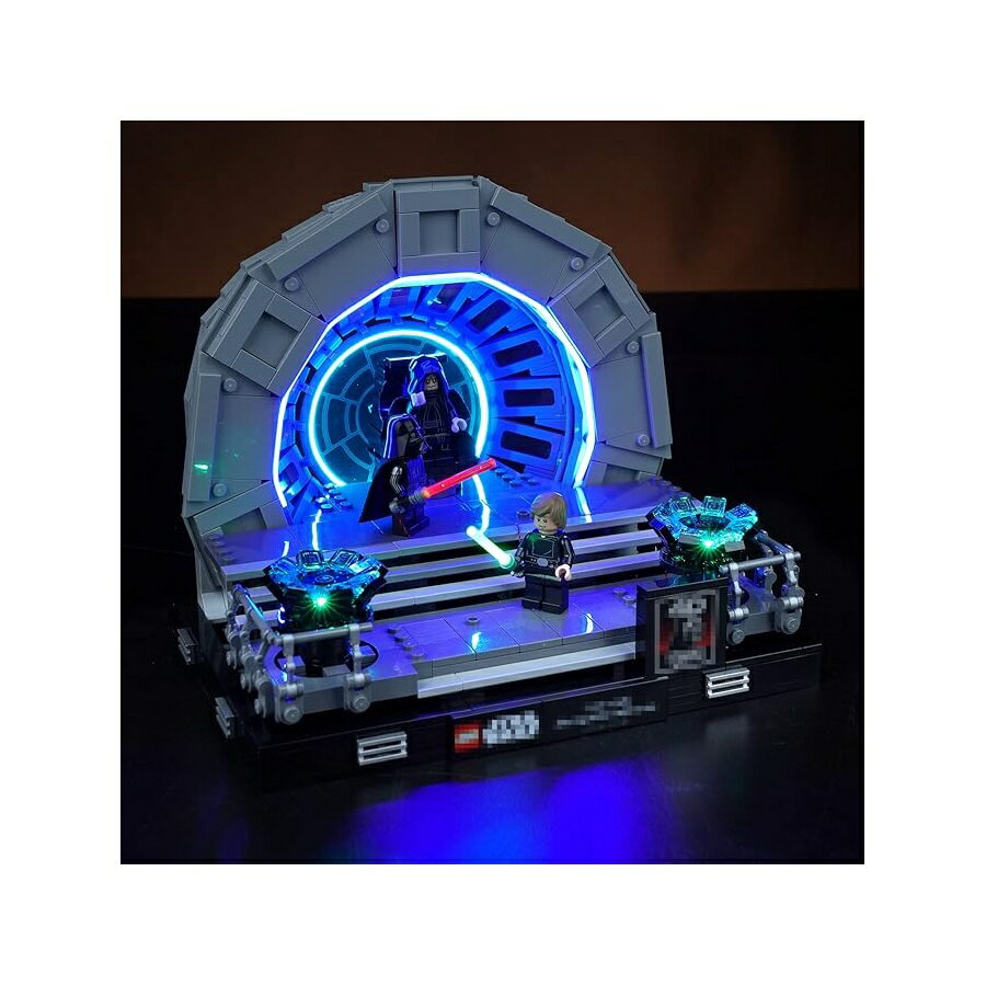 LEDキット レゴ皇帝の玉座の部屋ジオラマ 75352 に対応 レゴセット用 DIY 照明 VONADO Light Kit Compatible with Lego Emperor's Throne Room Diorama 75352, DIY Lighting for Lego Sets, Birthday Gift
