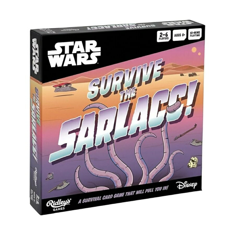 Rakuten - スター・ウォーズ: サルラック・カード・ゲームを生き延びろ |対象年齢 8 歳以上 | 2〜6人のプレイヤー Star Wars: Survive The Sarlacc Card Game | Ages 8+| 2-6 Players