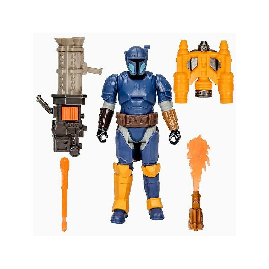 スター・ウォーズ エピック・ヒーローシリーズ パズ・ヴィズラ 4インチ デラックスアクションフィギュア & アクセサリー4個 4歳の男の子と女の子向けのおもちゃ STAR WARS Epic Hero Series Paz Vizsla 4-Inch Deluxe Action Figure & 4 Accessories, Toys for 4 Year Old