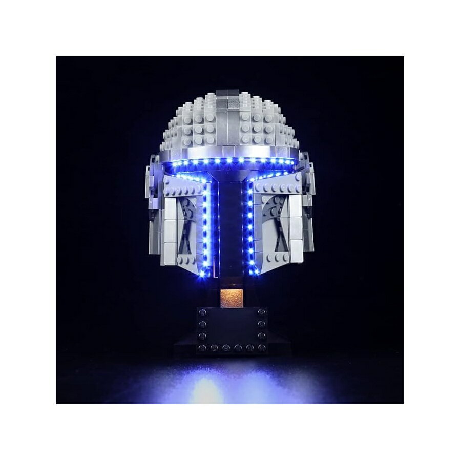  ライトコントロール LED ライト レゴ マンダロリアン ヘルメット 75328 に対応 クリエイティブ照明キットアクセサリー レゴ 75328 VONADO Light Control LED Light Compatible with Lego