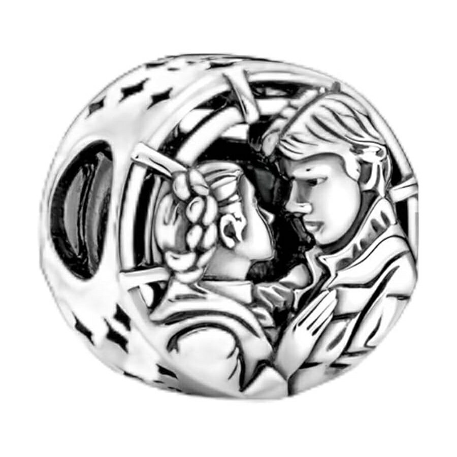 スターウォーズシリーズブラブラチャームフィット ブレスレット ネックレス ファッションギフト 925 スターリングシルバー DIY ジュエリー Star War series Dangle Charms Fit Women Bracelet Necklaces Fashion Gifts 925 Sterling Silver DIY Jewelry