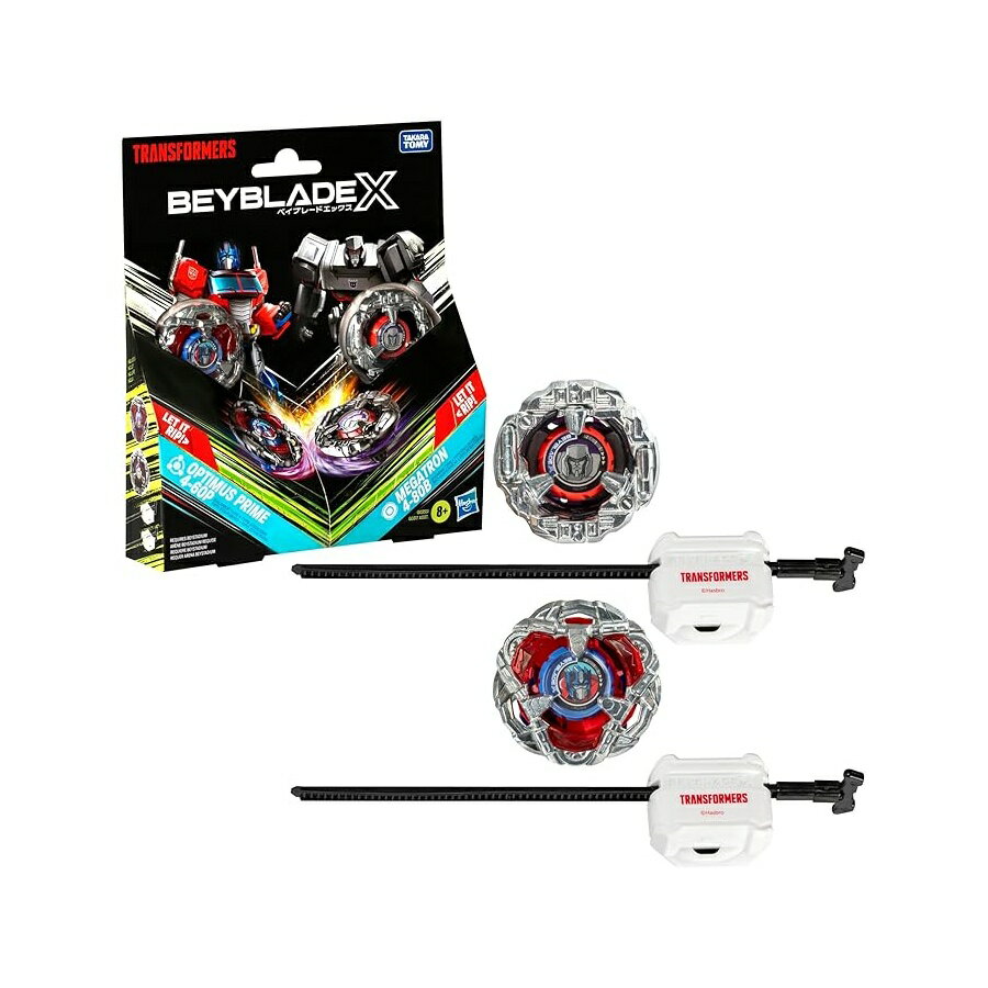 ベイブレード X トランスフォーマー コラボ オプティマスプライム 4-60P vs. メガトロン 4-80B マルチパック Beyblade X Transformers Collab Optimus Prime 4-60P vs. Megatron 4-80B, Multipack