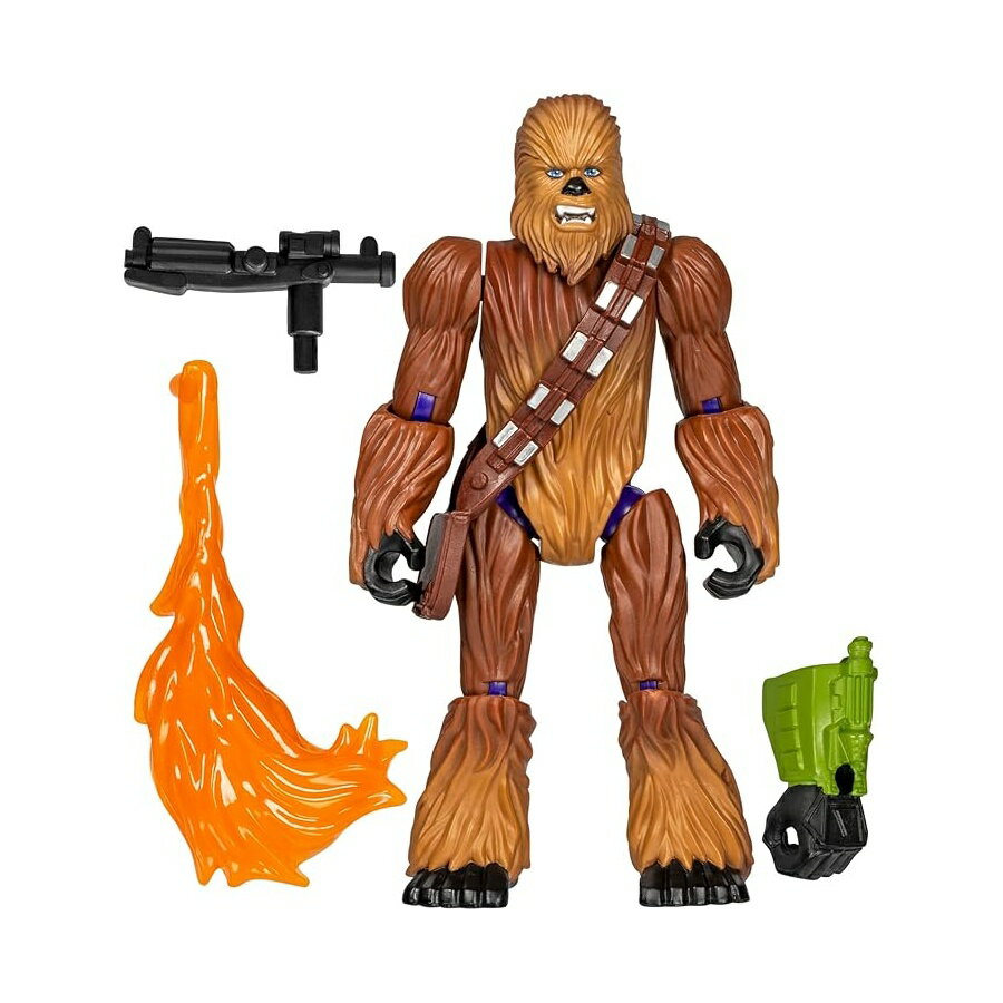 スター・ウォーズ ミックスマッシャー チューバッカ ミックスアンドマッチ アクションフィギュアとアクセサリー Star Wars MixMashers, Chewbacca Mix-and-Match Action Figure and Accessories