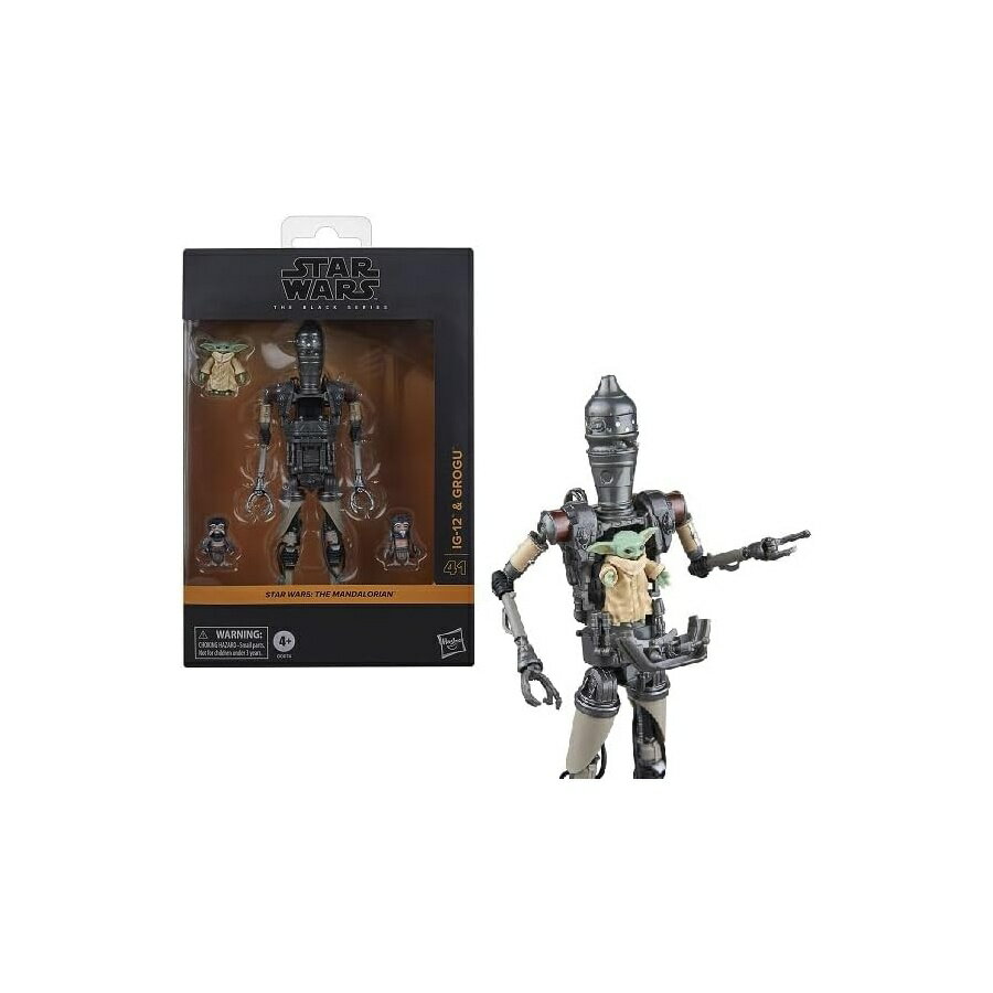 スター・ウォーズ ブラックシリーズ HSG0074 15cm アクションフィギュア IG-12 & グローグー デラックス版 Star Wars The Black Series..