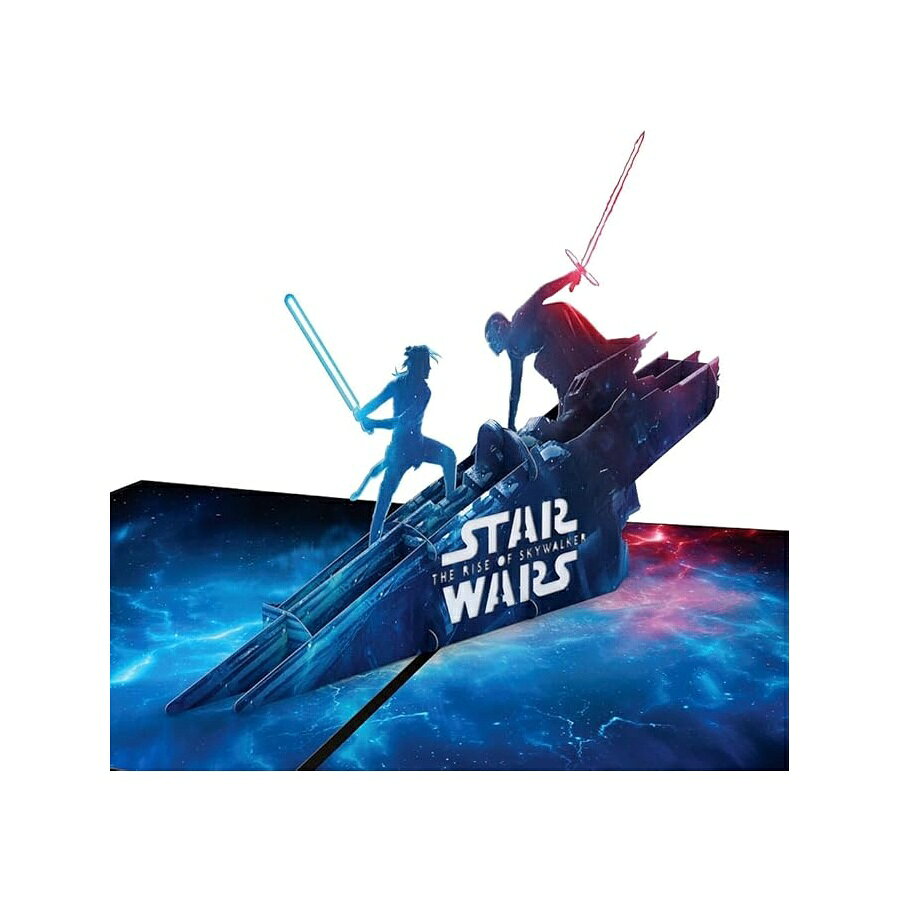 スター・ウォーズ スカイウォーカーの夜明け 3D ポップアップ バースデー カード Lovepop Star Wars The Rise of Skywalker 3D Pop Up Birthday Card