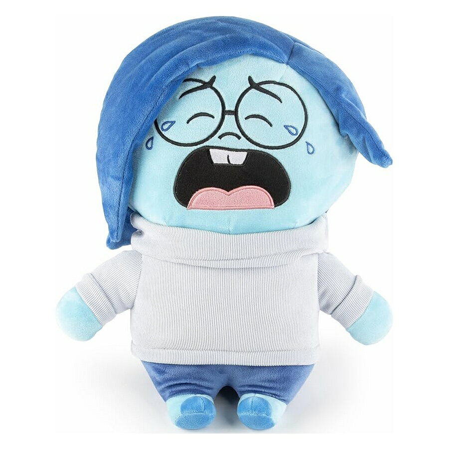 ジェイ・フランコ ディズニー ぬいぐるみ枕 バディ 柔らかいぬいぐるみ枕 14インチ ブルー 悲しみ Jay Franco Disney Plush Pillow Buddy Soft Plushie Stuffed Pillow, 14 Inches, Blue Sadness