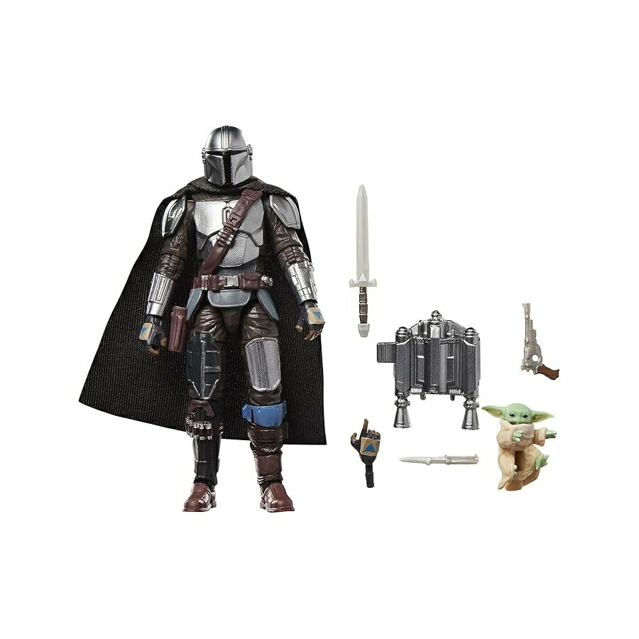 Rakuten - スター・ウォーズ ザ・ヴィンテージ・コレクション ザ・マンダロリアン & グローグ ザ・マンダロリアン & グローグ デラックス 3.75 インチ コレクタブル アクション フィギュア STAR WARS The Vintage Collection The Mandalorian & Grogu, The Mandalorian & Grogu