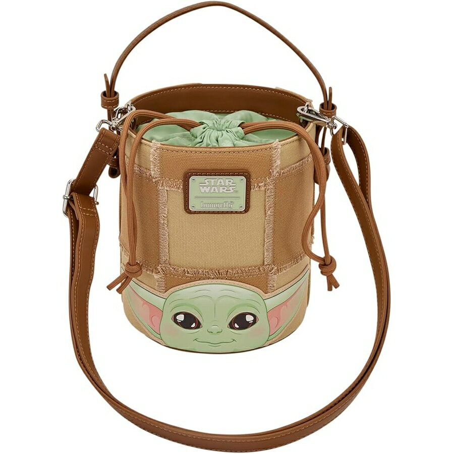 スター・ウォーズ マンダロリアン グローグー アンゼラン バケット クロスボディ バッグ Star Wars The Mandalorian Grogu & Anzellan Bucket Crossbody Bag