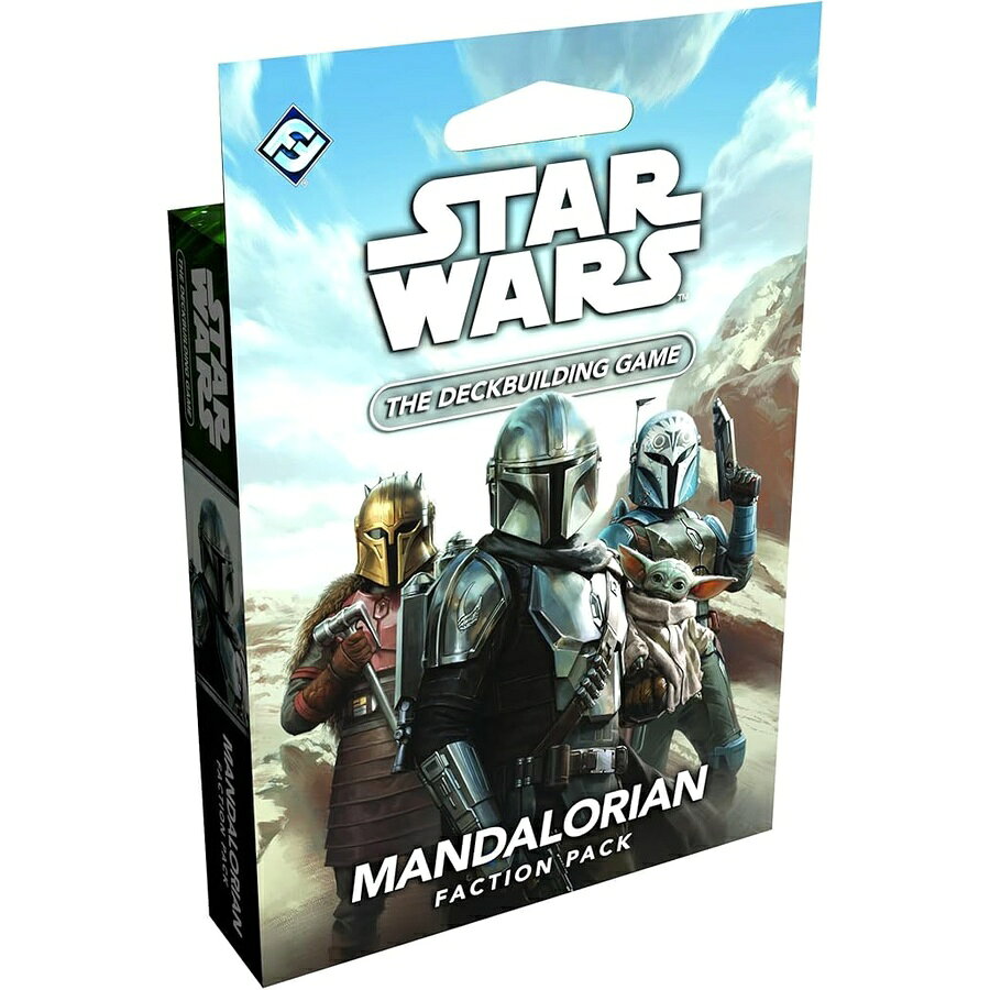 Asmodee スター・ウォーズ: デッキ構築ゲーム: マンダロリアン ファクション パック マンダロリアンとしてプレイ 賞金稼ぎとトルーパー 子供と大人向けの戦略ゲーム 対象年齢 12 歳以上 プレイヤー 2 人 プレイ時間 30 分 Asmodee Star Wars: The Deckbuilding Game: