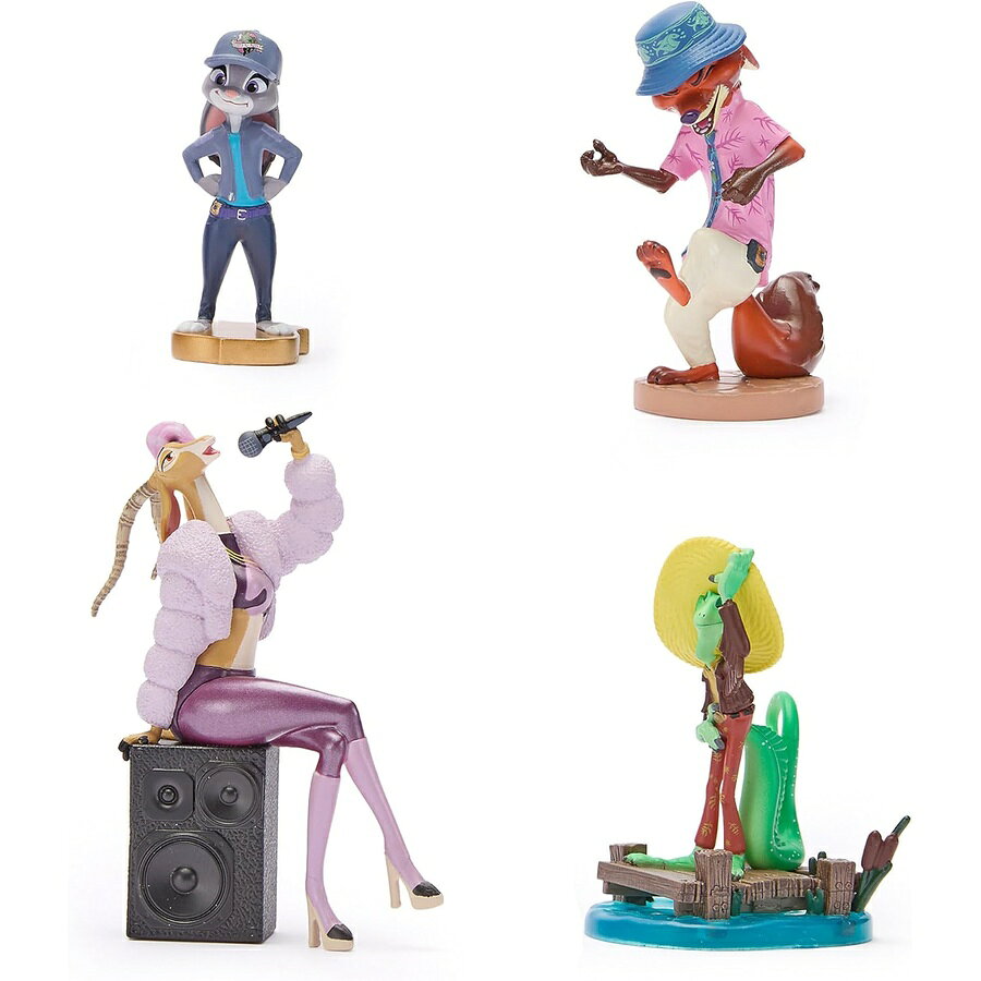 ディズニーストア公式ズートピア 2 フィギュアセット ? ジュディ・ホップス ニック...