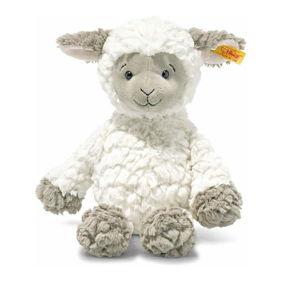 シュタイフ リタ ラム ぬいぐるみ 動物のおもちゃの友達 ホワイト 12インチ Steiff Lita Lamb Plush Stuffed Animal Toy Friend, White, 12"